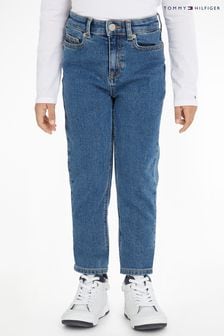 Синие зауженные джинсы с завышенной талией Tommy Hilfiger (726988) | €26 - €29