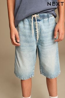 Blue - Bermuda Denim Shorts (3-16yrs) (728546) | kr200 - kr290