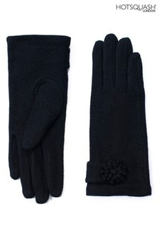 Hotsquash Women's Black Gloves (728567) | BGN70