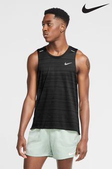 Nike White  Dri-FIT Miler Running Vest (728632) | 31 €