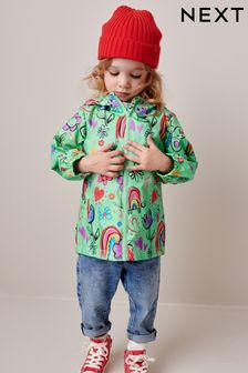 Green Shower Resistant Printed Cagoule (3mths-7yrs) (729582) | Kč550 - Kč700