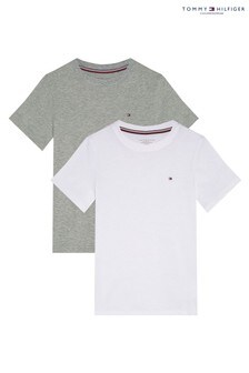 Pack de 2 camisetas grises de Tommy Hilfiger  (732860) | 30 €