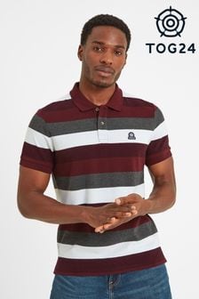 Красно-коричневый - Tog 24 Flaxby Deep Port Polo T-shirt (733401) | €38