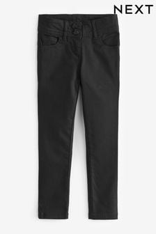 أسود - بنطلون مدرسي سكيني طراز جينز (3-16 سنة) (734179) | 54 ر.س - 84 ر.س