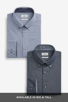 Men's Big Formal Dress Shirt Shirts 