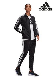adidas Black Essentials 3-Stripes Tracksuit (736672) | €63