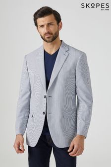 Skopes Peaty Grey Striped Tailored Fit Jacket (736868) | €203