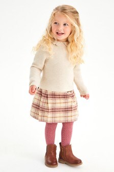 Crochet Collar Jumper (3mths-7yrs)