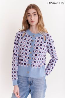 Olivia Rubin Pink Ronnie Crew Neck Cardigan with Cutout Detailing (738616) | 145 €