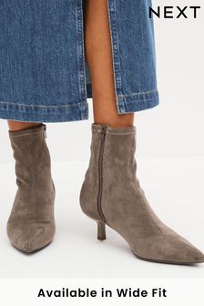 Mink Brown Forever Comfort® Ankle Sock Boots (740427) | $66