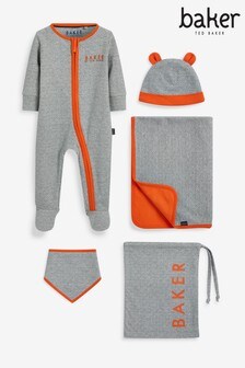 Baker by Ted Baker Geo 5 Pack Baby Boys Set