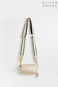 Oliver Bonas Gold Simen Cross-body Bag (742437) | $92