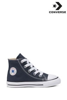 Converse Navy Chuck Ox Infant Little Kids High Trainers (742594) | €53