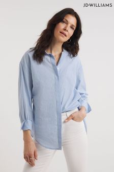 JD Williams Blue Stripe Essential Shirt (742602) | 38 €