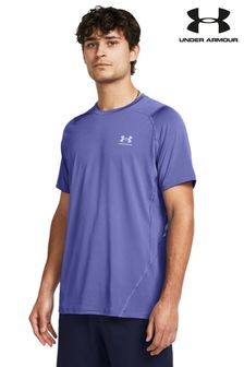 Under Armour Blue HeatGear Fitted Short Sleeve T-Shirt (743212) | OMR19