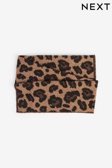 Animal Print Brushed Scarf (3-16yrs) (744085) | AED34 - AED48