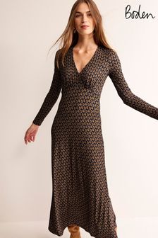 Boden - Jersey jurk met lange mouwen (744113) | €63