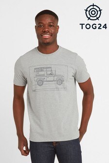 Серая мужская футболка Tog 24 Davenport  (744774) | 14 030 тг