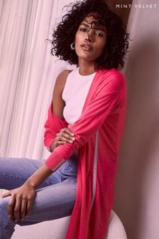 Mint Velvet Pink Longline Cardigan (744881) | €56