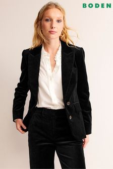 Boden velvet longline blazer 2025