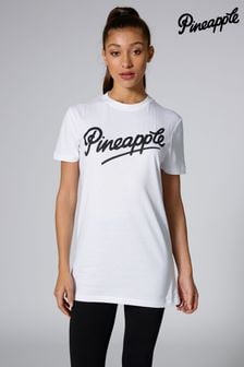 Weiß - Pineapple T-Shirt mit Logo, Schwarz (747463) | 27 €