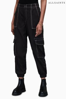AllSaints Black Frieda Stitch Trousers (749319) | €203