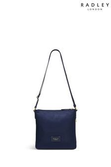 Radley London Small Blue Pocket Essentials Responsible  Zip-Top Cross-Body Bag (749738) | AED438