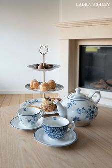 Laura Ashley Blue Blueprint Collectables 3 Tier Cake Stand (750449) | €54