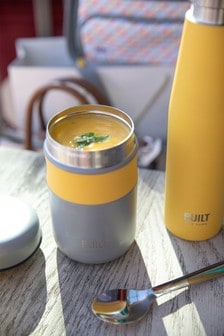 BUILT Grey Stylist 490ml Food Flask