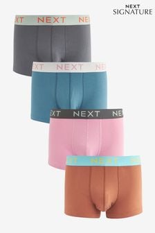 Pink/Blue/Orange 4 pack Signature Comfort Hipsters (751230) | $40