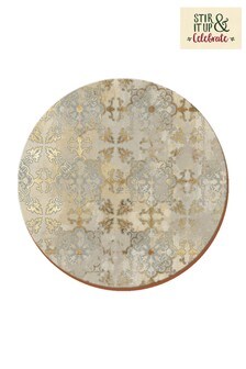 Set of 4 Gold Impressions Placemats (751857) | 9,960 Ft