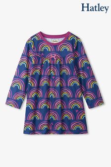 Hatley Purple Rainbow Dreams Long Sleeve Nightdress (752539) | DKK260