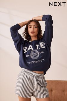 Yale Sweatshirt and Short Pyjamas