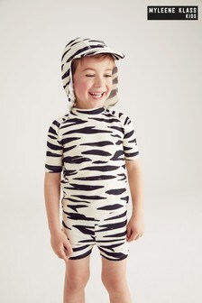Myleene Klass Kids Zebra Sunsafe 3 Piece Swim Set