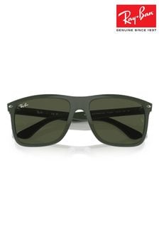 Zielony - Ray-ban Boyfriend Two Sunglasses (752821) | 910 zł