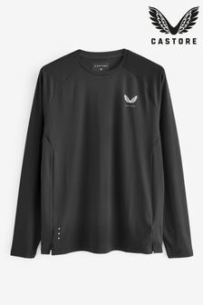 Castore Black Performance Long Sleeve T-Shirt (752843) | 247 QAR