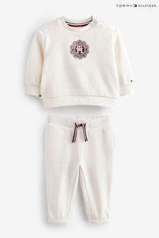 Tommy Hilfiger Newborn Baby Logo Crew Suit (752998) | ₪ 419
