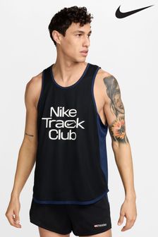 Nike Black Dri-FIT Track Club Running Vest (753653) | LEI 239