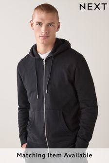 Schwarz - Reißverschlussjacke - Kapuzensweatshirt (755179) | 41 €