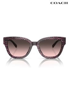 COACH Pink HC8379U Sunglasses (755653) | €184
