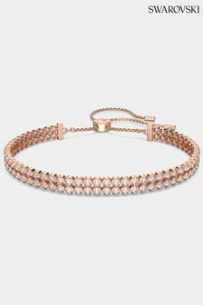 Swarovski Rose Gold Tennis Crystal Bracelet