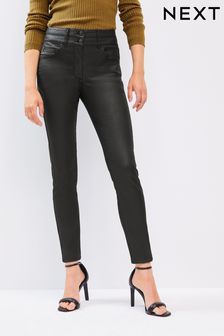 Black Lift, Style And Shape Coated Denim Skinny Fit Jeans (755769) | €23