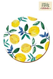 Set of 4 Yellow Lemons Placemats (756369) | ₪ 102