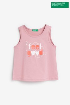 Benetton Graphic Tank Top