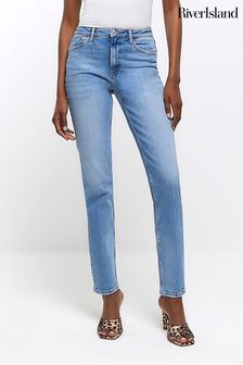 River Island стретчевые джинсы узкого кроя с завышенной талией (757393) | €57