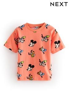 Coral Pink Mickey Short Sleeve T-Shirt (6mths-8yrs) (757460) | 60 SAR - 72 SAR