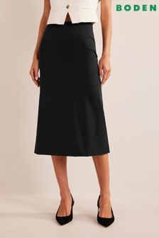 Boden Black Straight Jersey Maxi Skirt (757567) | 42 €