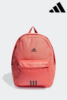 adidas Red Performance Classic Badge Of Sport 3 Stripes Backpack (758432) | $51