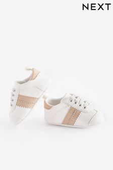 Elastic Lace Baby Trainers (0-24mths)