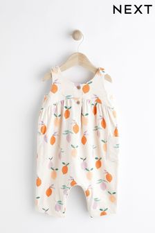 乳白色/白色梨子圖案印花 - 嬰身連身褲嬰身連身褲 (0個月至3歲) (759160) | NT$490 - NT$580